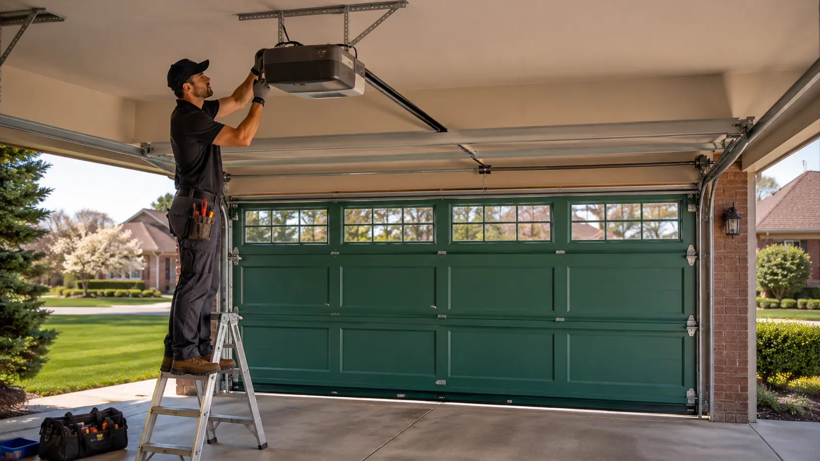Garage door guides for Payson homeowners
