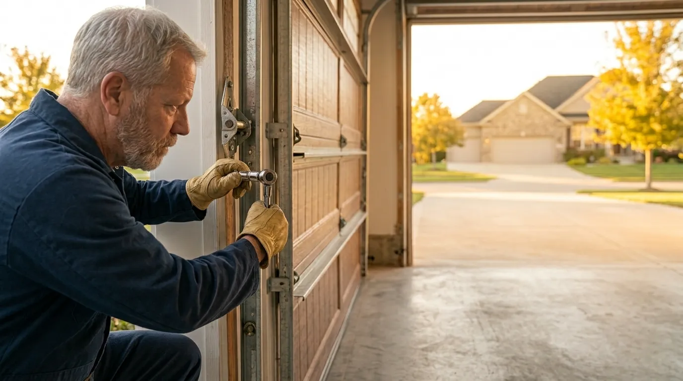 What Cold Winters Do to Payson's 1980s and 90s Garage Doors