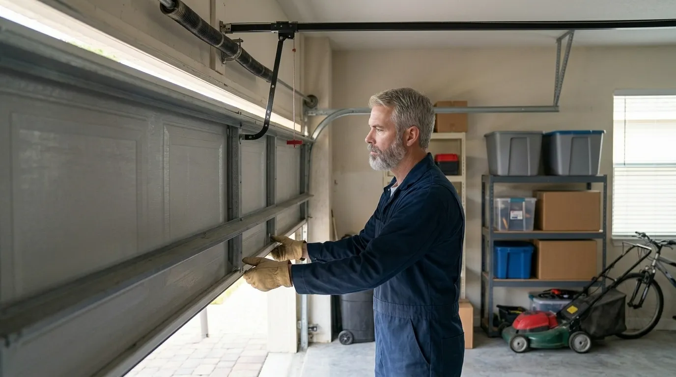 Repaired & tested - Payson garage door service
