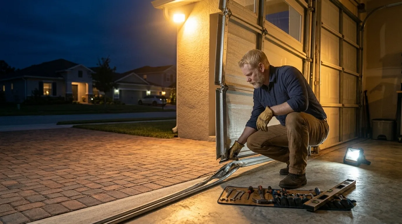 Repaired & tested - Payson garage door service