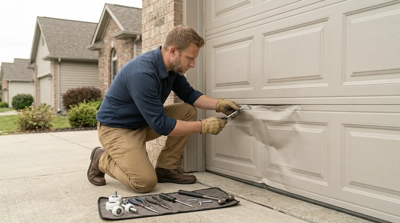 Repaired & tested - Payson garage door service