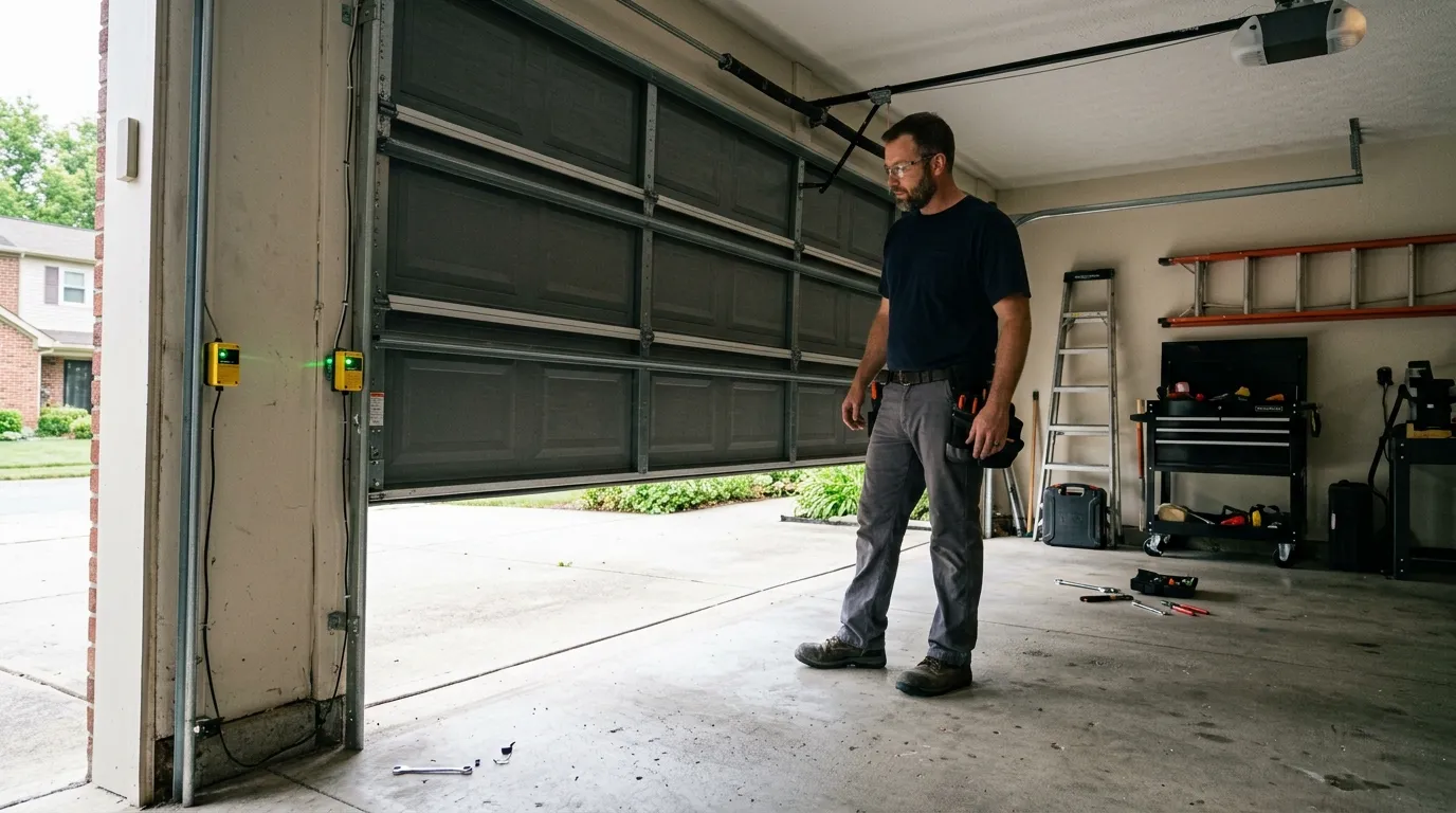Commercial roll-up garage door
