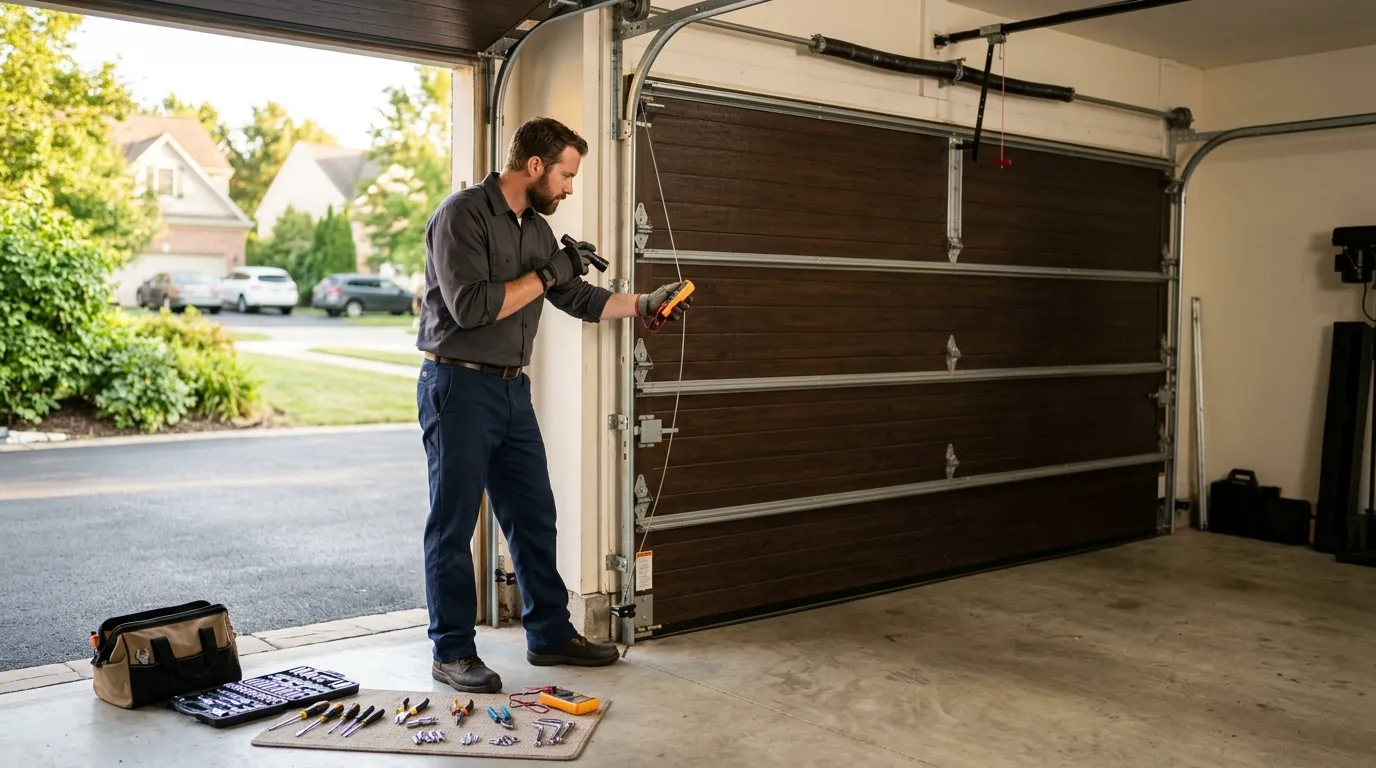 Repaired & tested - Payson garage door service