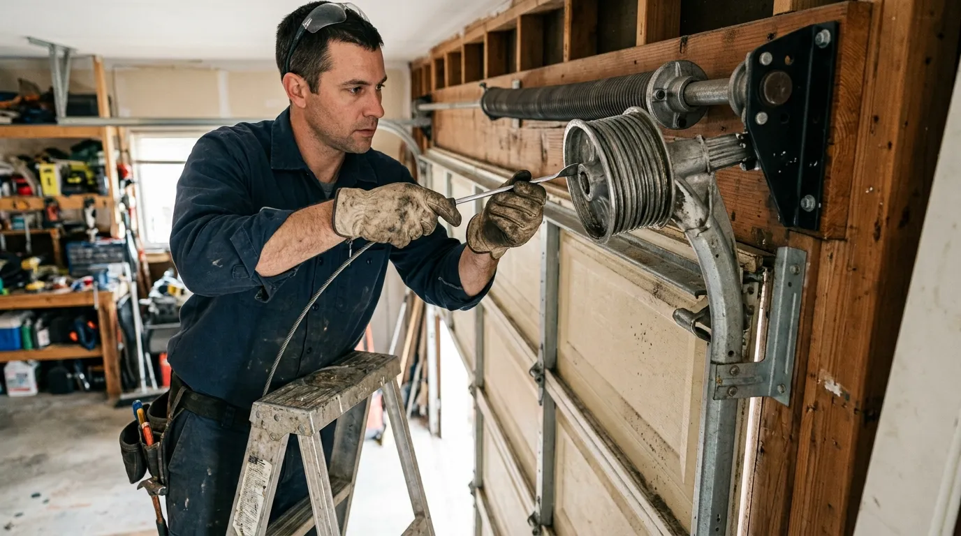 Repaired & tested - Payson garage door service