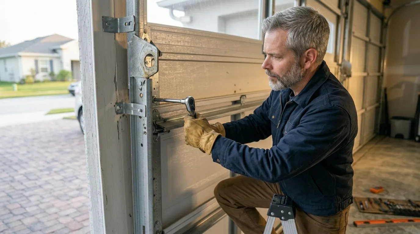 Repaired & tested - Payson garage door service