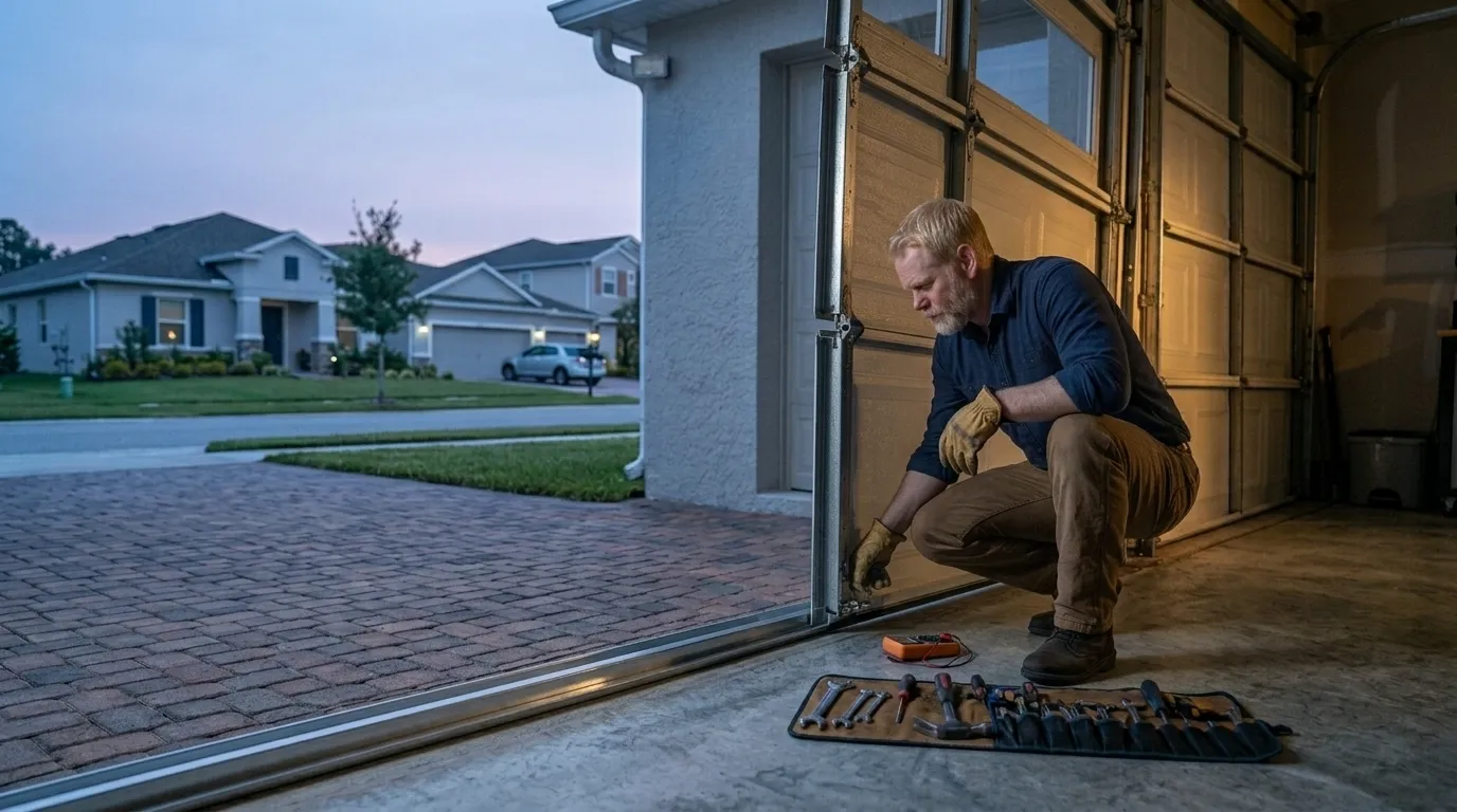 Repaired & tested - Payson garage door service