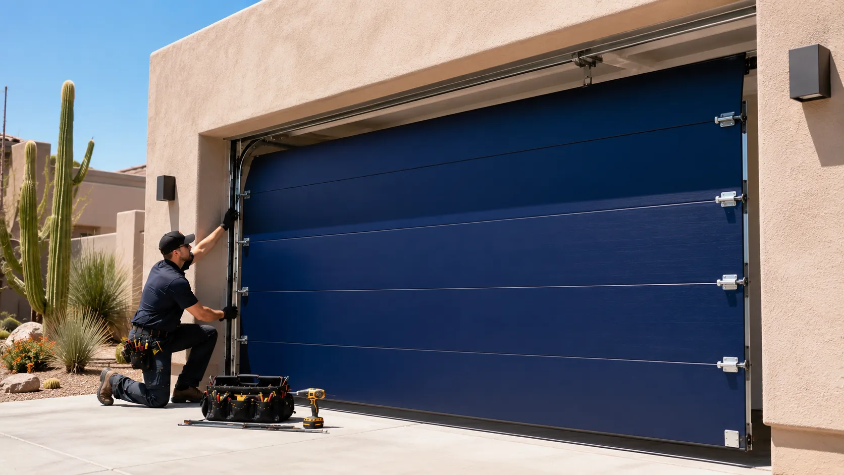 Garage door service in Payson